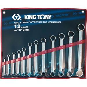Набор накидных ключей, 6-32 мм 12 предметов, KING TONY, 1C12MR