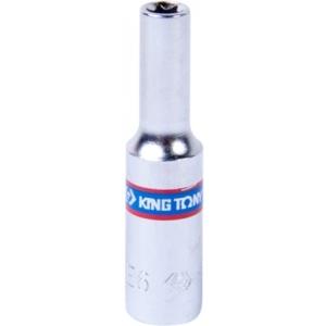 Головка торцевая TORX Е-стандарт 1/4", E6, L = 50 мм, KING TONY, 227506M