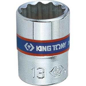 Головка торцевая стандартная двенадцатигранная 1/4", 5 мм, KING TONY, 233005M
