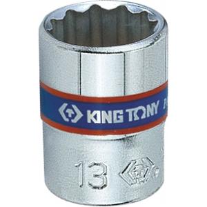 Головка торцевая стандартная двенадцатигранная 1/4", 14 мм, KING TONY, 233014M