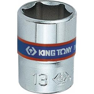 Головка торцевая стандартная шестигранная 1/4", 5 мм, KING TONY, 233505M