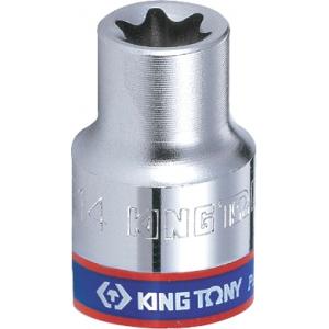 Головка торцевая TORX Е-стандарт 1/4", E8, L = 24 мм, KING TONY, 237508M