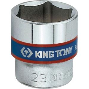 Головка торцевая стандартная шестигранная 3/8", 7 мм, KING TONY, 333507M