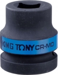 Головка торцевая ударная четырехгранная 1", 22 мм, футорочная, KING TONY, 851422M