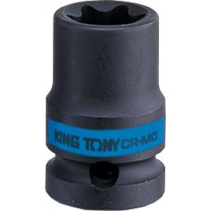 Головка торцевая ударная TORX Е-стандарт 1/2", E10, L = 38 мм, KING TONY, 457510M