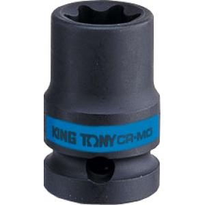 Головка торцевая ударная TORX Е-стандарт 1/2", E14, L = 38 мм, KING TONY, 457514M