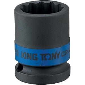 Головка торцевая ударная двенадцатигранная 3/4", 36 мм, KING TONY, 653036M