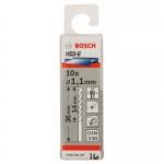 10 HSS-G СВЕРЛ 1.1мм BOSCH 2608585467